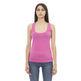 Just Cavalli Multicolor Viscose Tank Top